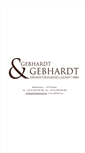 Mobile Screenshot of gebhardt.ag